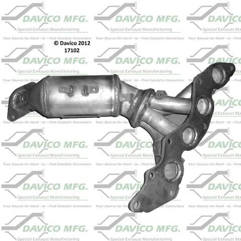 2003-2008 Mazda 6 Catalytic Converter 17102